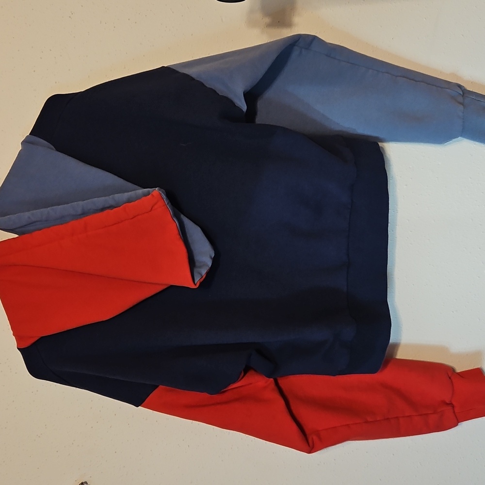 BuffBunny Throwback Colorblock Cropped Hoodie - image 5